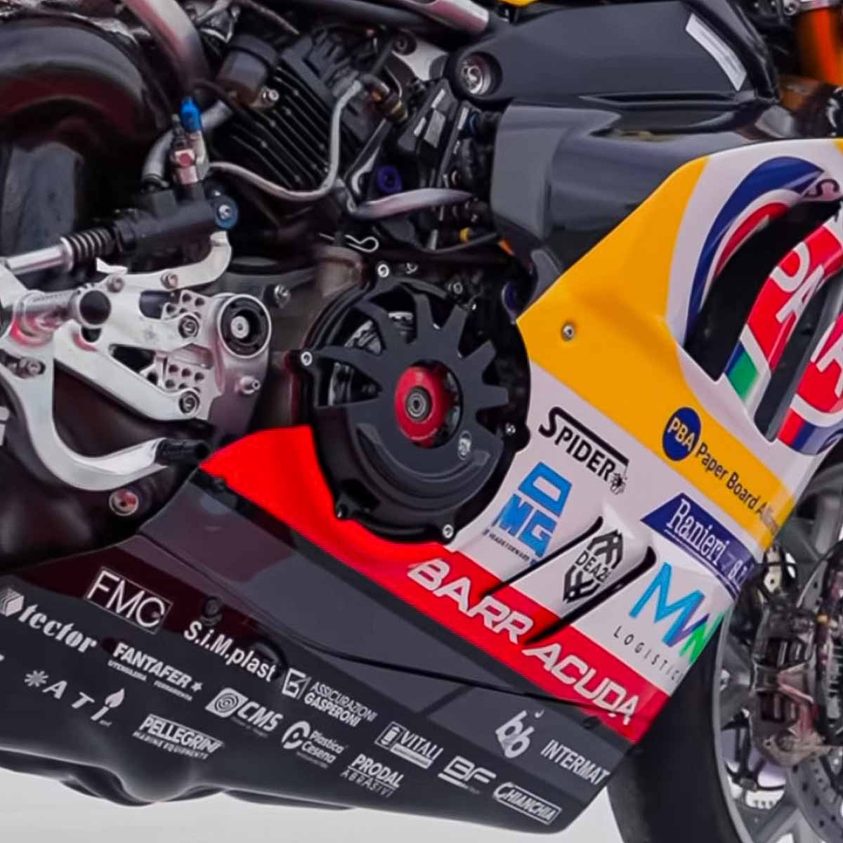 Dry clutch STM installed on GoEleven motorbike